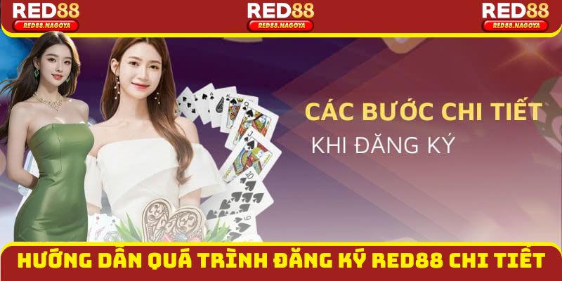 Hướng dẫn quá trình đăng ký Red88 chi tiết
